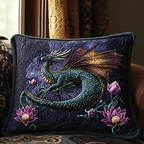 Dragon Realm Quilted Bedding Pillow Case NCU0DV6469