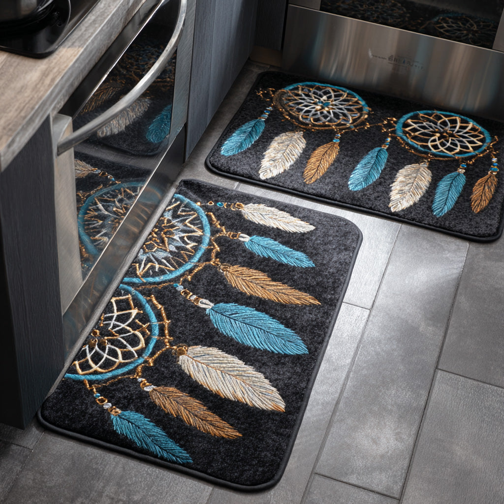 Dreamcatcher Sky Kitchen Area Rug NCU0TD1432