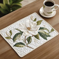 Elegant Magnolia Quilted Placemat NCU0NT4202