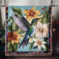 Emerald Flight Woven Sofa Blanket NCU0DK5540