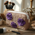 Enchanted Rose Quilted Makeup Bag NCU0DV7742