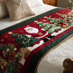 Evergreen Joy Quilted Bed Runner NCU0TV681