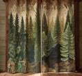 Evergreen Path Quilted Curtains NCU0DV8369