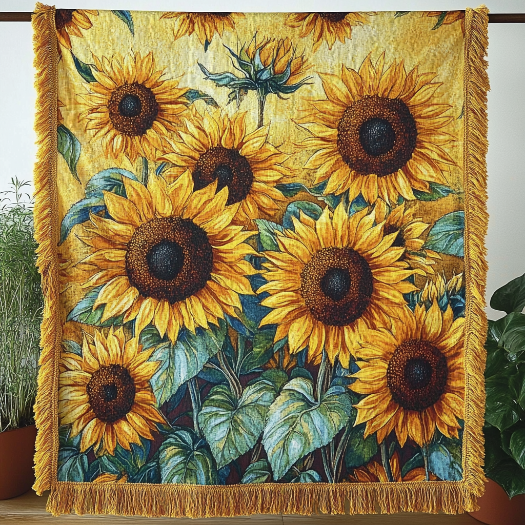 Field of Joy Woven Sofa Blanket NCU0DV3887