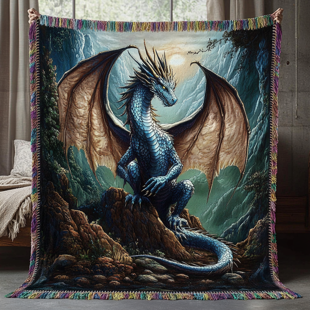 Fireborn Legacy Woven Sofa Blanket NCU0DV3783