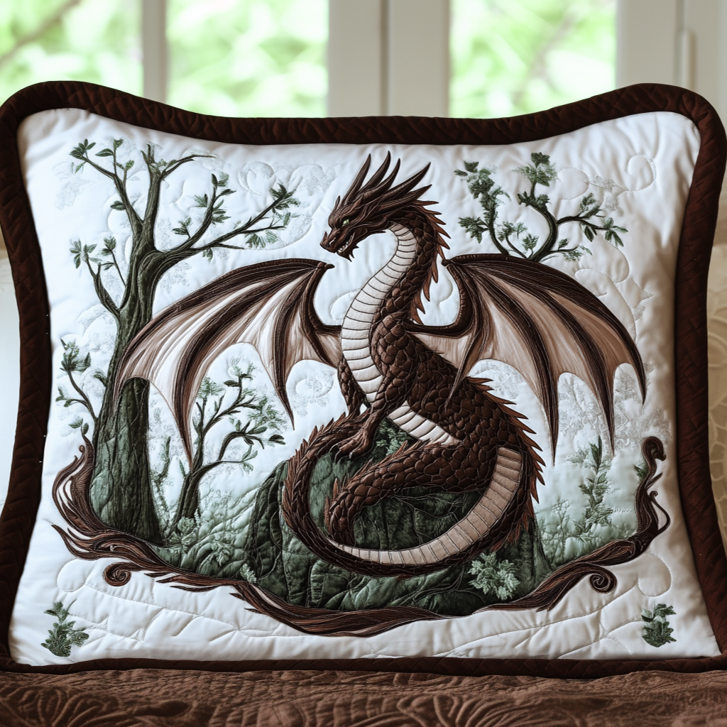 Forest Sentinel Quilted Bedding Pillow Case NCU0NT7985