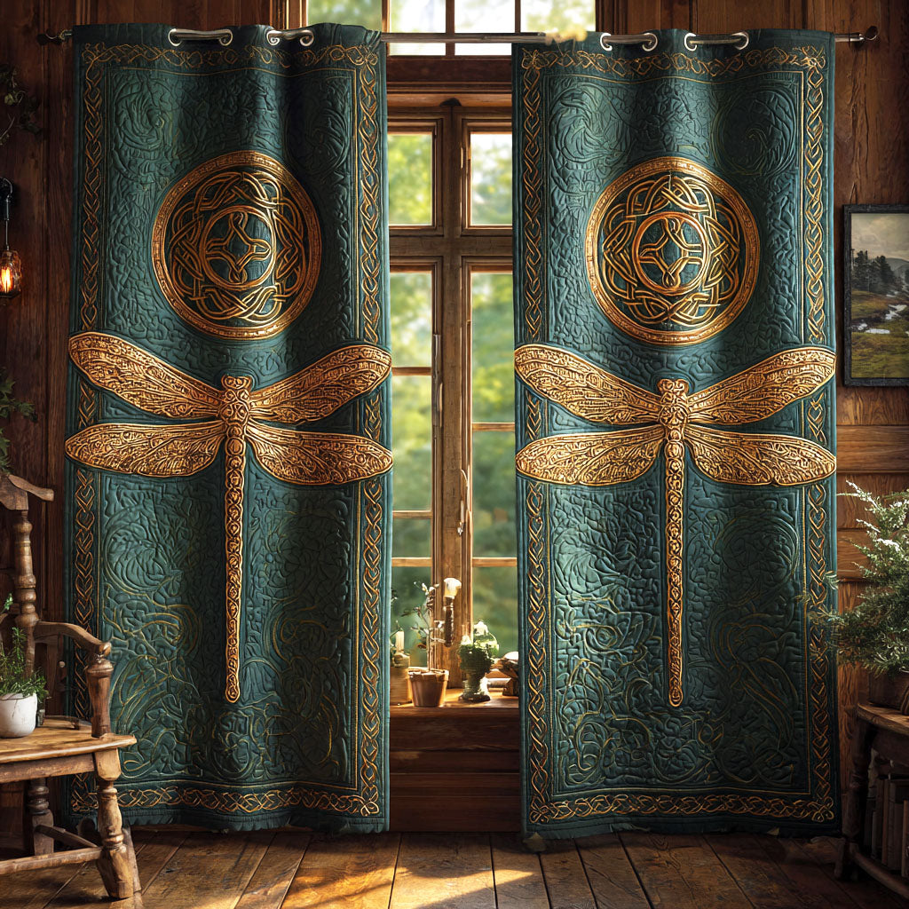 Forest Spirit Quilted Curtains NCU0TV1080