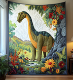 Fossil Forest Art Quilt Hanging NCU0DV828