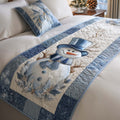 Frosty Charm Quilted Bed Runner NCU0XD790
