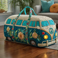 Travel Bag with Filling Hippie Van