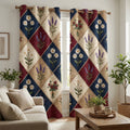 Garden Diamond Quilted Curtains NCU0TV1756