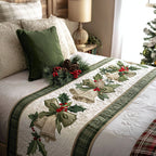 Golden Jingle Quilted Bed Runner NCU0PT9093