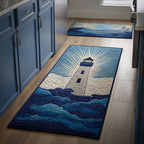Golden Lighthouse Kitchen Area Rug NCU0DK11808