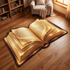 Golden Pages Custom Shape Area Rug NCU0TD2640