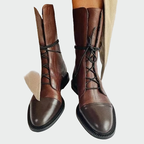 Brunhild | Orthopedic Leather Boots