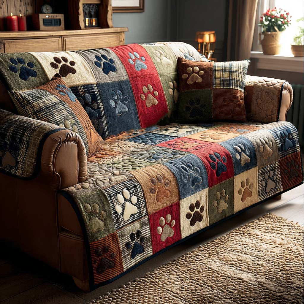 Happy Prints Quilted Sofa Cover NCU0NT11190