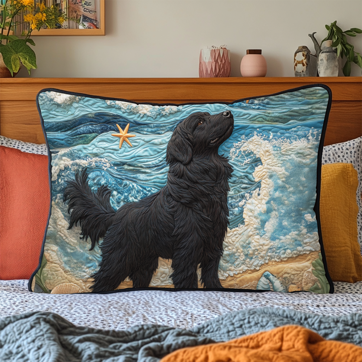 Harbor Guardian Quilted Bedding Pillow Case NCU0DV7367