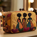 Heart Sisters Quilted Makeup Bag NCU0NT10378