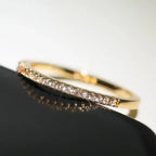 Elyse Minimalist Zirconia Ring