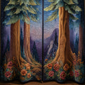Hidden Grove Quilted Curtains NCU0DV8556