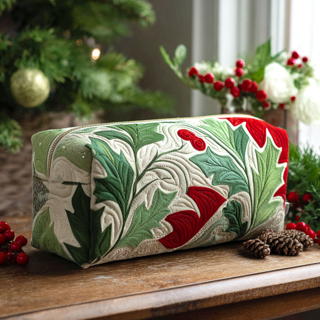 Holly Bloom Quilted Makeup Bag NCU0PT9190
