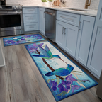 Hummingbird Harmony Kitchen Area Rug NCU0DK11059
