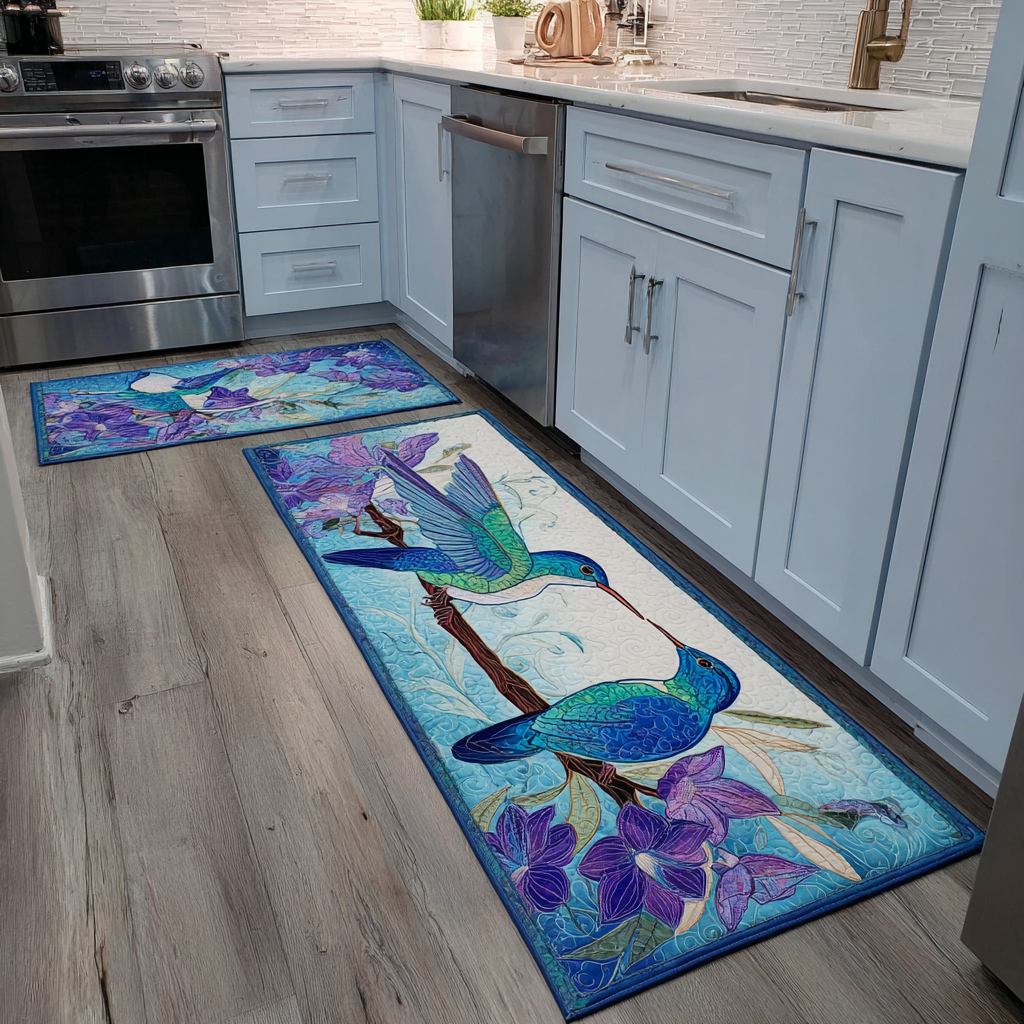 Hummingbird Harmony Kitchen Area Rug NCU0DK11059