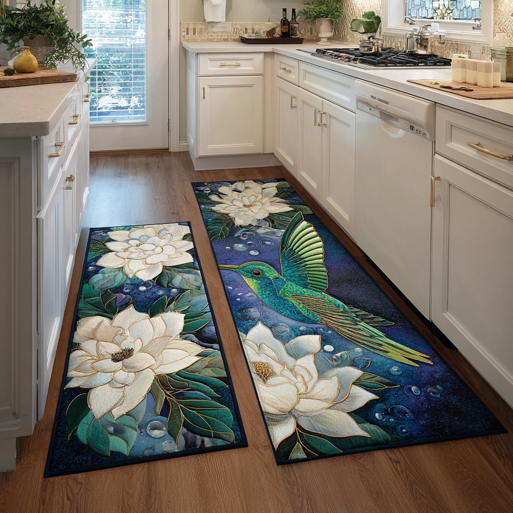 Hummingbird Song Kitchen Area Rug NCU0DK10913