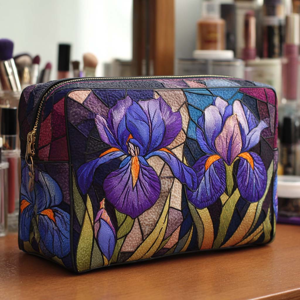 Iris Charm Quilted Makeup Bag NCU0NT10171