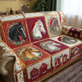 Jingle Riders Quilted Sofa Cover NCU0TD2000