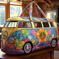 Padded Travel Bag - Multicolor Bus