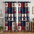 Liberty Blocks Quilted Curtains NCU0XD2303