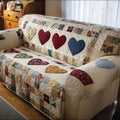 Lovely Pattern Quilted Sofa Cover NCU0NT11528
