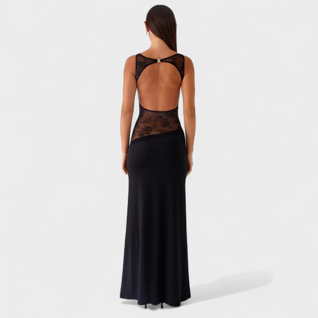 Kylie - Long Lace Dress
