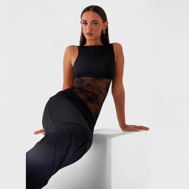Kylie - Long Lace Dress