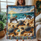 Mystic Tides Woven Sofa Blanket NCU0DV3792