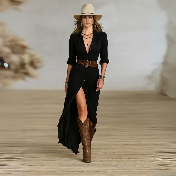 Mackenzie - Chic Maxi Dress