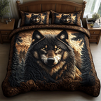Nightfall Howl 3-Piece Quilted Bedding Set NCU0DV2753