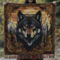 Nightfall Howl Woven Sofa Blanket NCU0DV3913