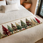Noel Forest Quilted Bed Runner NCU0DV7566