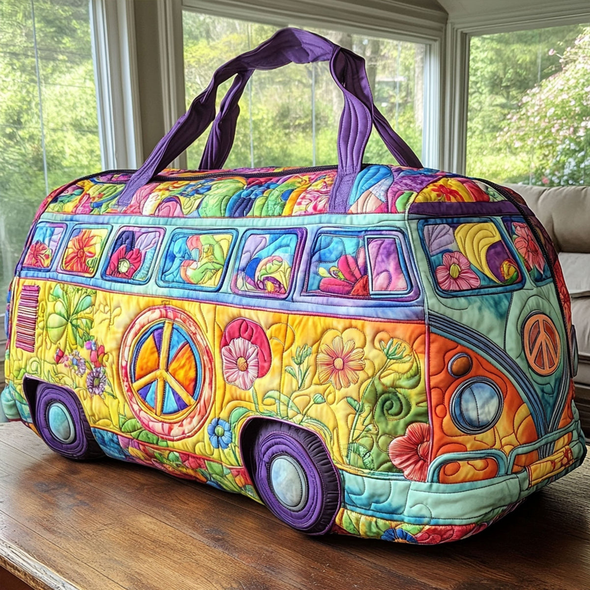 Padded Travel Bag - Bohemian Chic