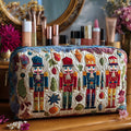 Nutcracker Glow Quilted Makeup Bag NCU0PT9507