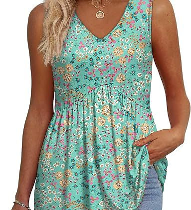 CECILIA - Effortless Flowy Sleeveless Tank Top