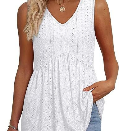 CECILIA - Effortless Flowy Sleeveless Tank Top