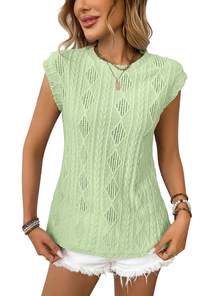 JENNIFER - Women Lightweight Knit Chic Tee