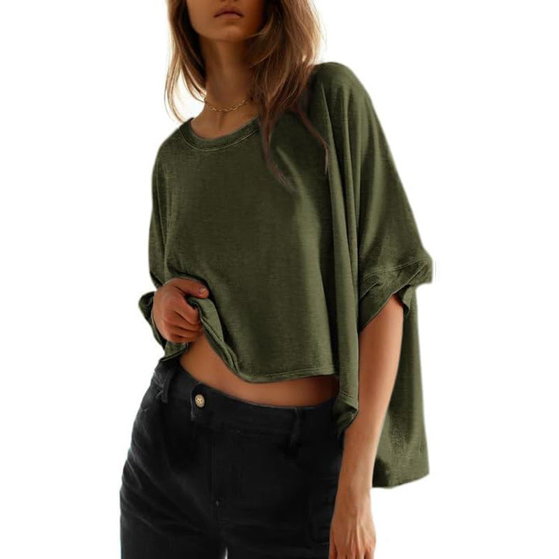 PHOEBE - Women Classic Oversized Loose-Fit Tee