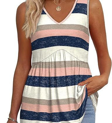 CECILIA - Effortless Flowy Sleeveless Tank Top
