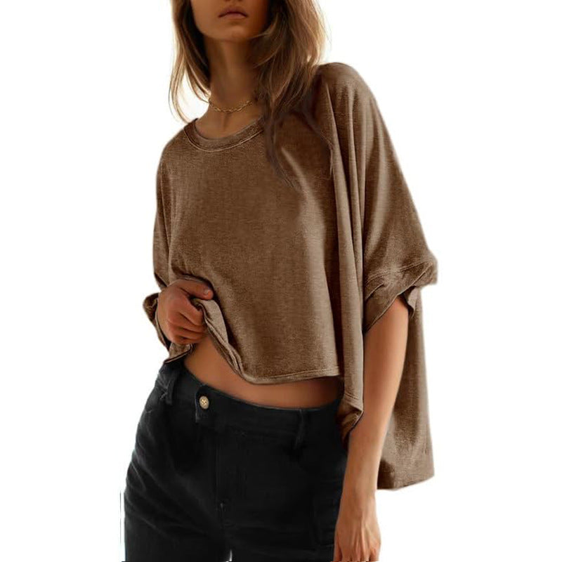 PHOEBE - Women Classic Oversized Loose-Fit Tee