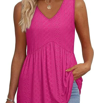 CECILIA - Effortless Flowy Sleeveless Tank Top