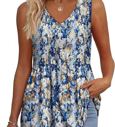 CECILIA - Effortless Flowy Sleeveless Tank Top